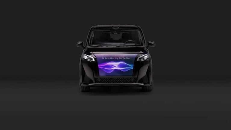Faraday Future FX Super One Minivan Delayed Before It Even Launches