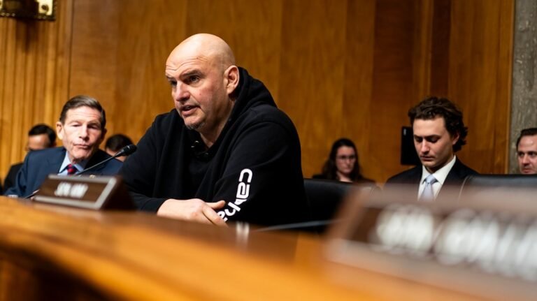 Fetterman: Democratic opposition to AI, data centers is ‘lunacy’