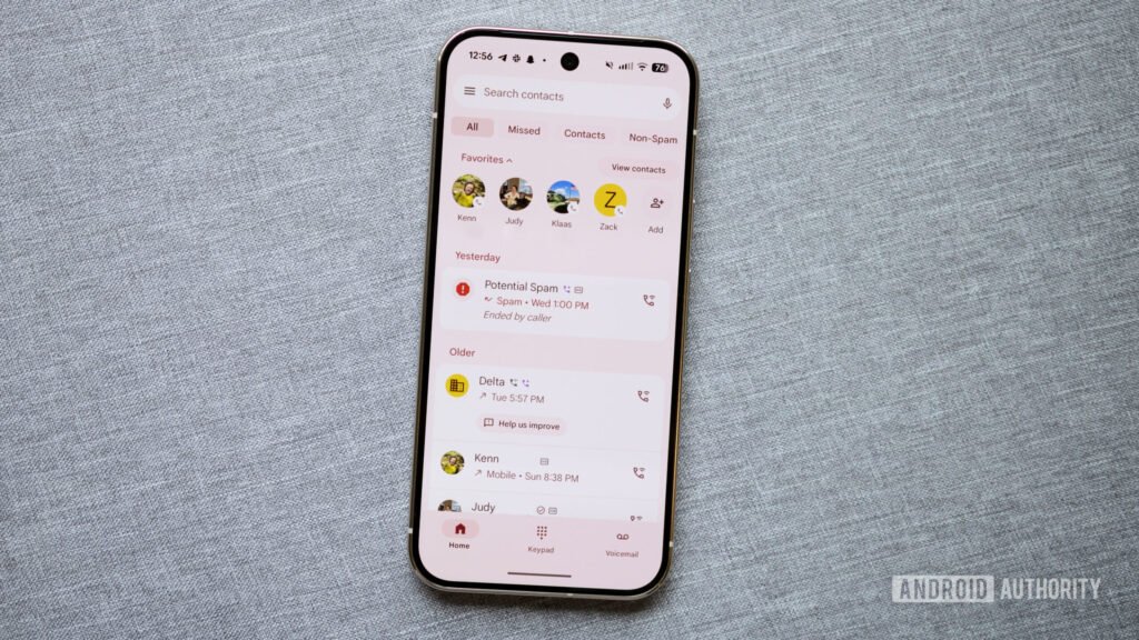 Android phones are finally getting an iPhone-style dialer upgrade