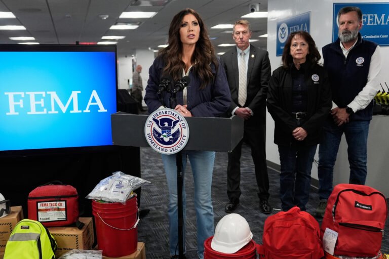 FEMA’s acting administrator is out, for the third time under Trump