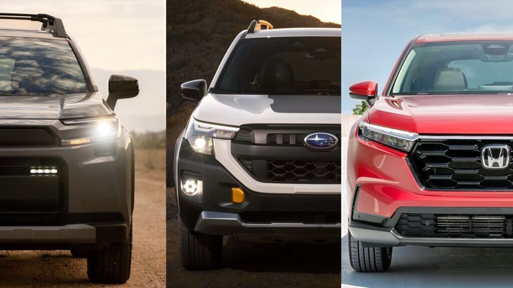 Hybrid Crossover Battle: Subaru Forester Vs Honda CR-V Vs Toyota RAV4