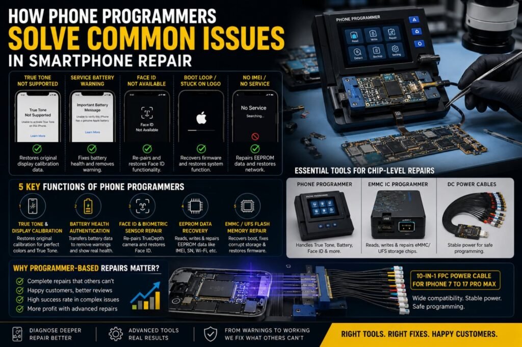 How Phone Programmers Solve Common Issues in Smartphone Repair