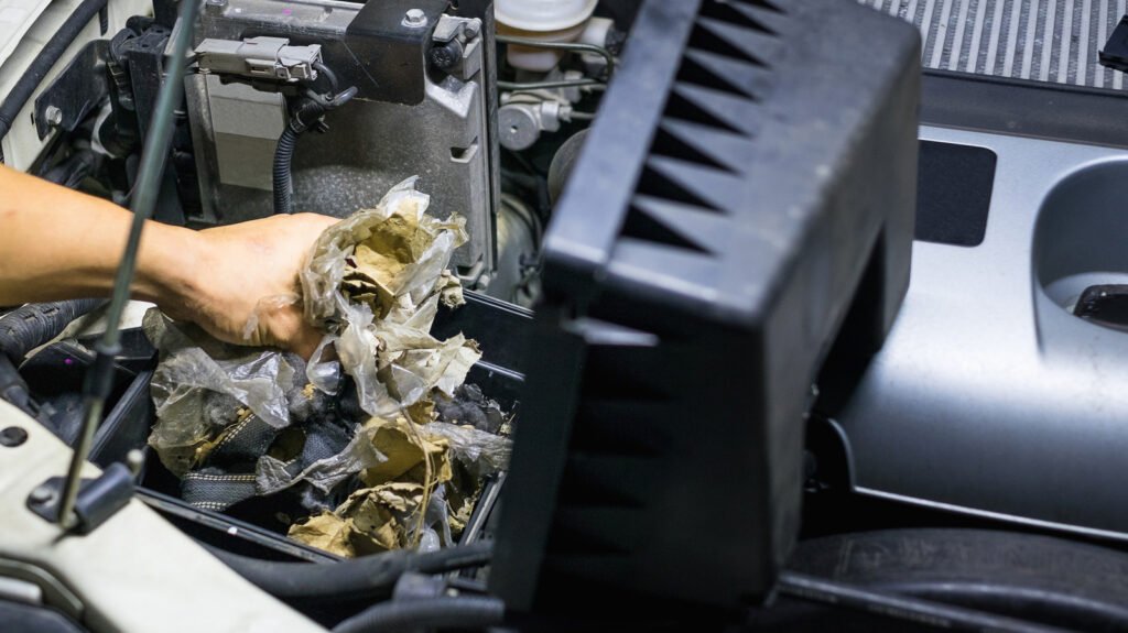 There Can Be Some Terrifying Stuff In Your Car's Air Filters
