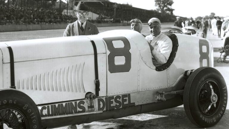 A 1931 Cummins Diesel Finished The Indy 500 On Just $1.40 Of Furnace Oil