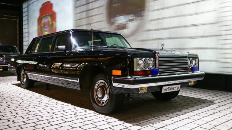 The Soviet ZIL-4104 Boasted A Hand-Built 7.7-Liter V8 Engine For Communist Elites