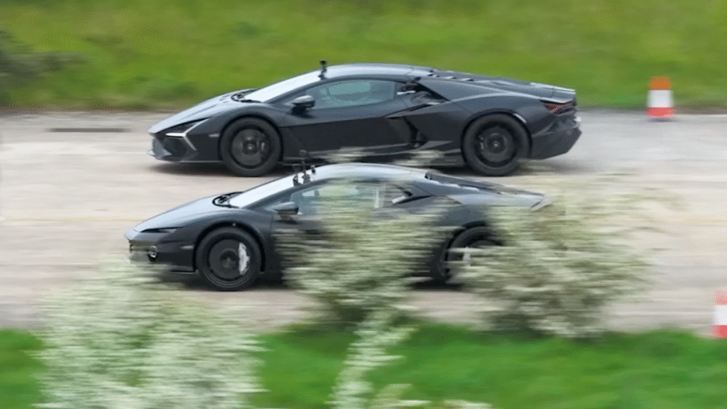 Lamborghini’s V8 Temerario Just Beat The V12 Revuelto Off The Line