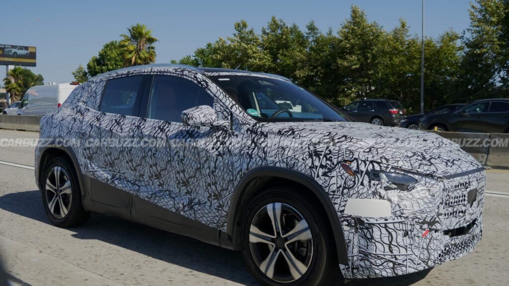 Spied: The Smallest Mercedes SUV Will Get A Very Big Screen
