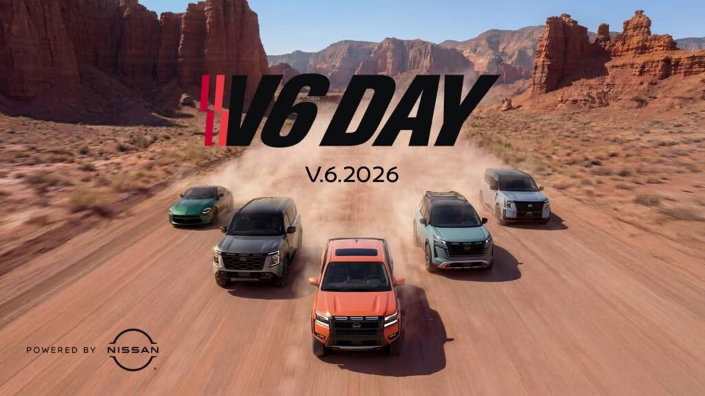 Nissan Just Created “V6 Day” as It Doubles Down on Gas Engines