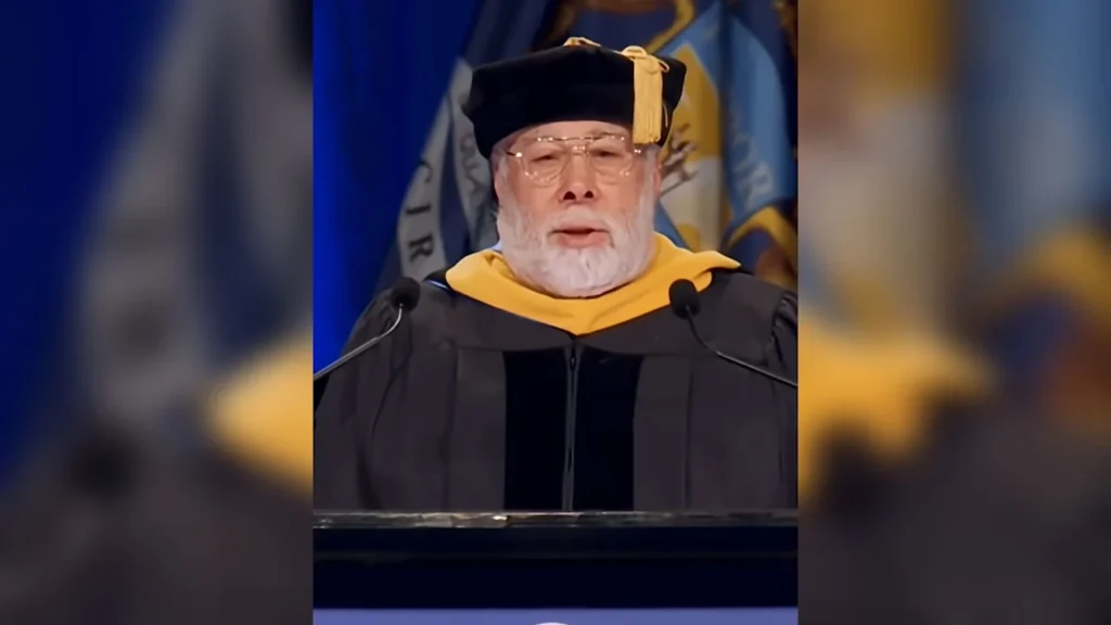 This sentence about AI got Apple co-founder Steve Wozniak applause—not boos—for his commencement speech