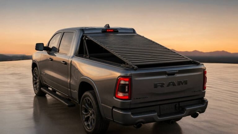 Ram Develops Tilting Truck Bed Cover That Could Improve Fuel Economy and EV Range