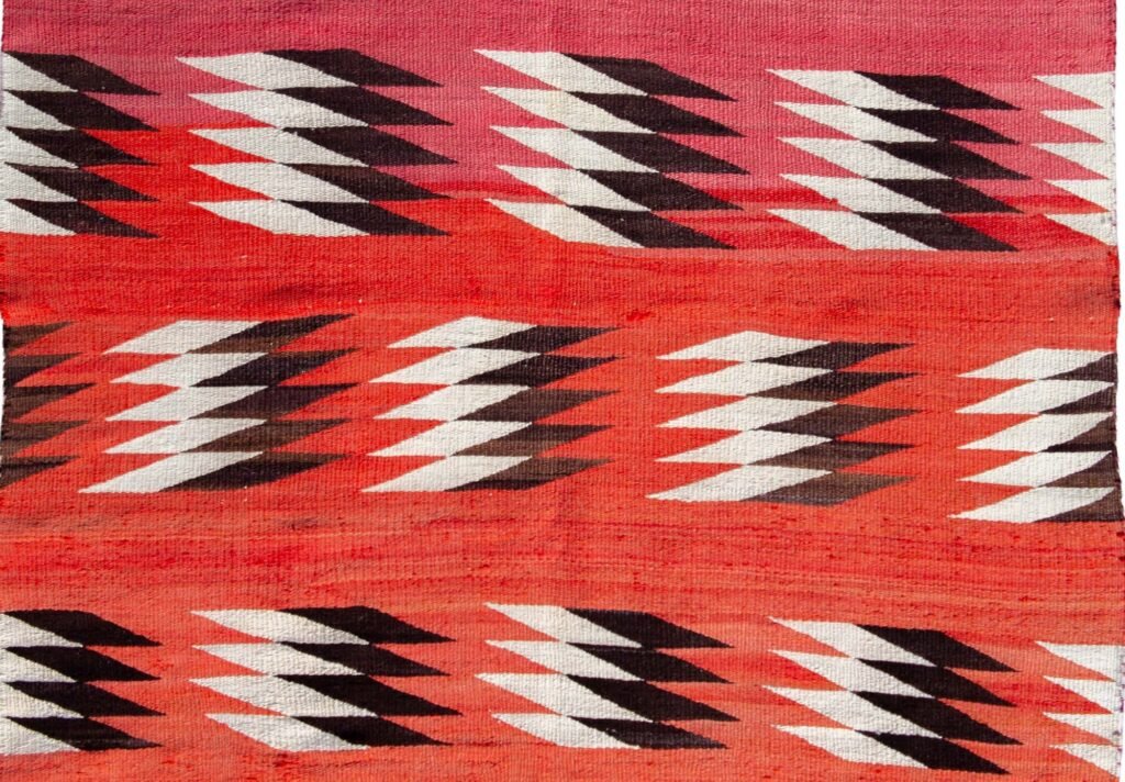 A Look Into Frank Stella's Mesmerizing Collection of Diné Textiles