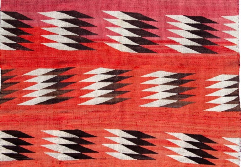 A Look Into Frank Stella's Mesmerizing Collection of Diné Textiles