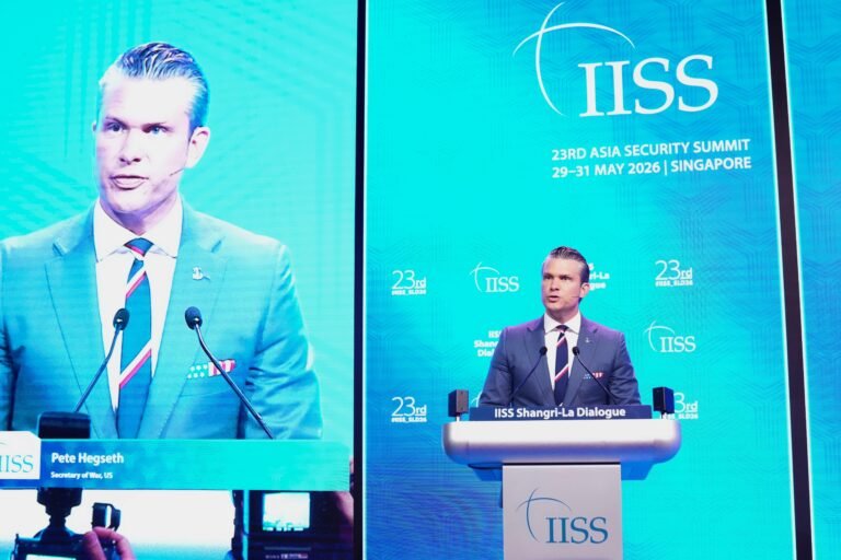 Hegseth tempers China criticism at Asia forum