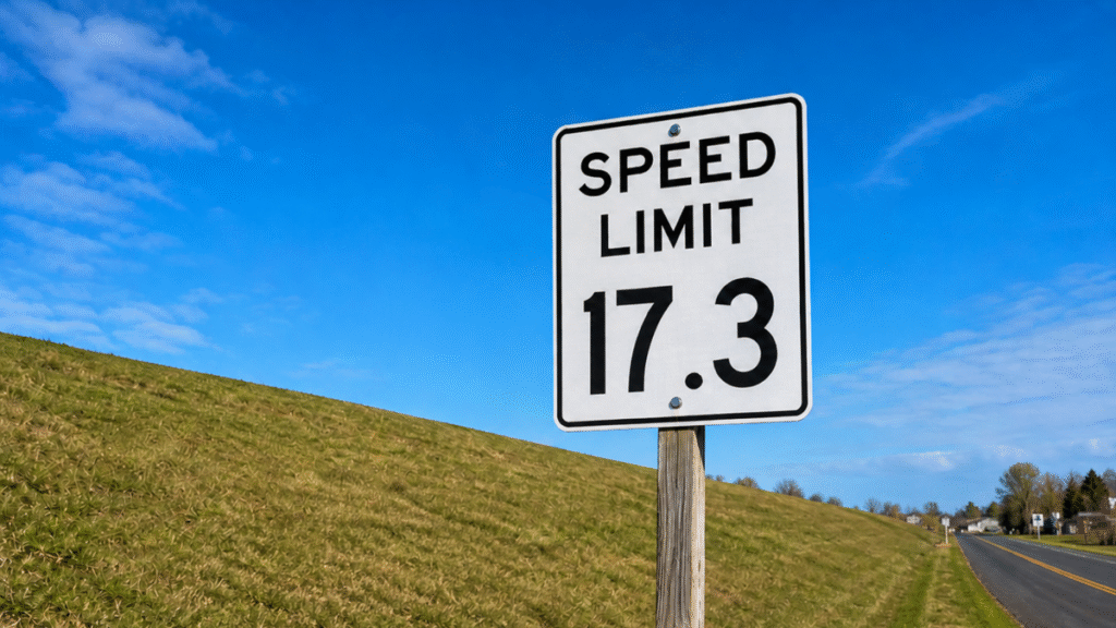 This Wisconsin Speed Limit Is 17.3 MPH and It’s Not a Mistake