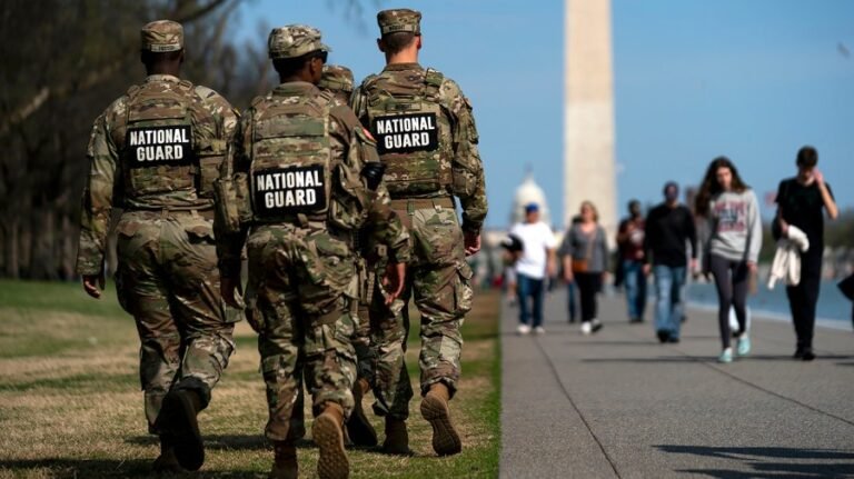 DOJ requests 1,500 more National Guard troops for planned DC 'summer surge'