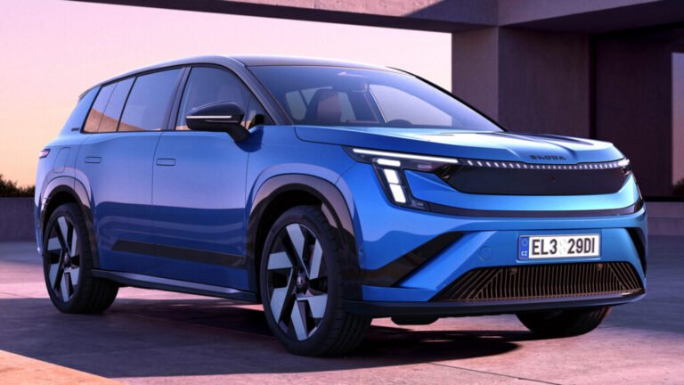 Skoda Peaq Debuts As Three-Row EV Flagship With 402-Mile Range