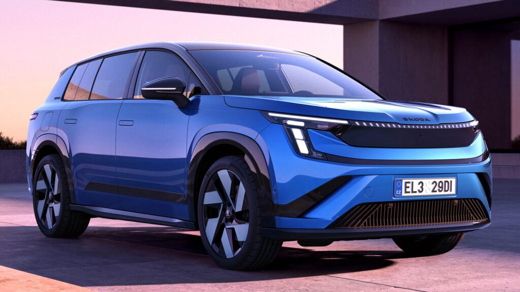 Skoda Peaq Debuts As Three-Row EV Flagship With 402-Mile Range