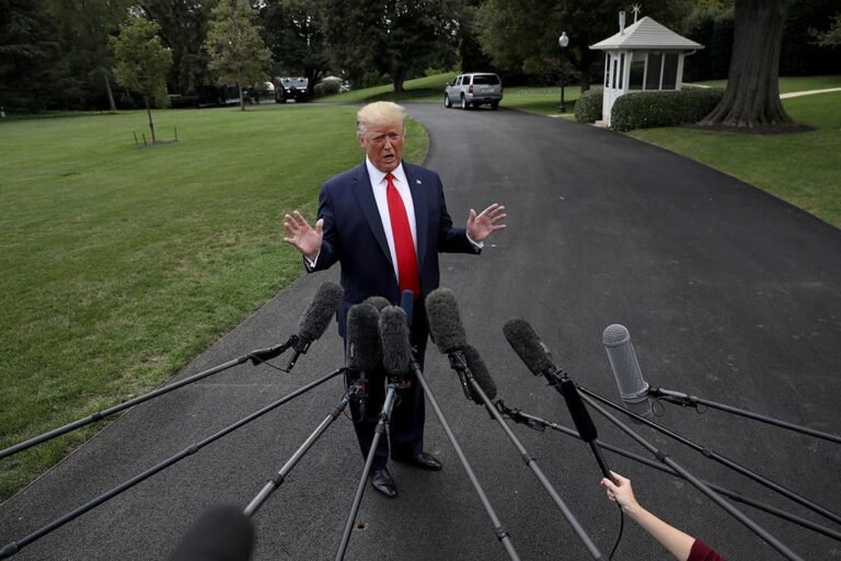 Trump insists everything is fine as economic anxiety surges