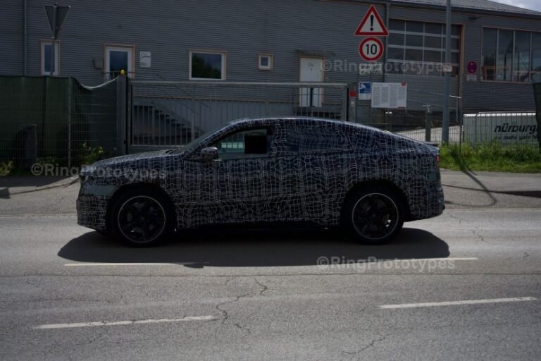 BMW’s New Electric Coupe-SUV Just Showed Its Shape Near the Ring
