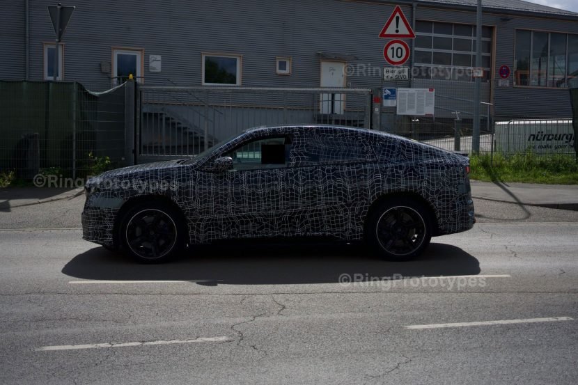 BMW’s New Electric Coupe-SUV Just Showed Its Shape Near the Ring