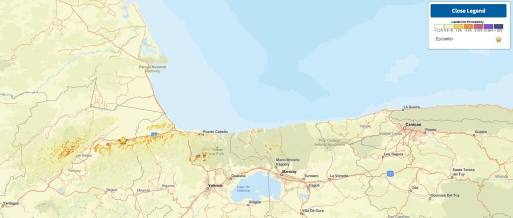 Landslides and liquefaction from the 24 June 2026 “double tap” earthquakes in Venezuela
