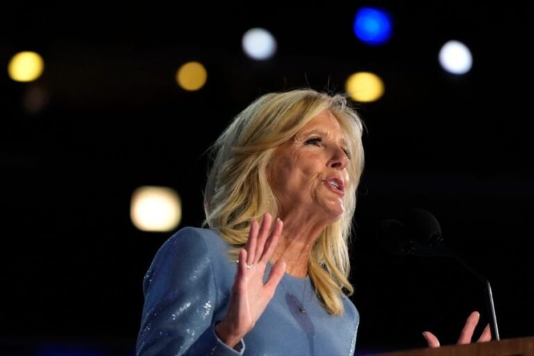 Jill Biden defends Hunter Biden pardon, saying Trump would 'target' him