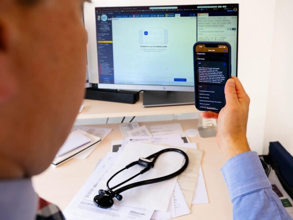 Cleveland Clinic's chief digital officer says its AI scribe is giving some doctors 'joy' again