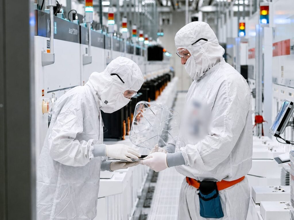 I visited Intel's robot-run AI chip factory, where the biggest danger is human skin and hair
