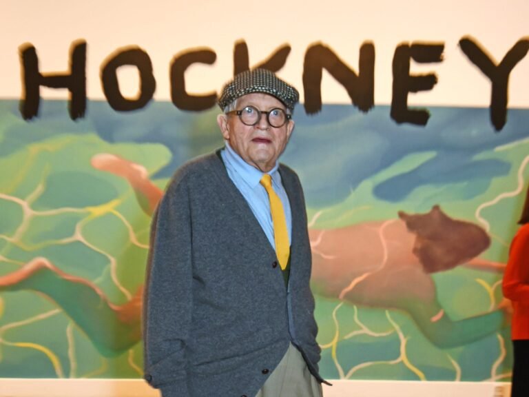 David Hockney has died at 88. One theme was constant in his 7-decade career: Never stop working.