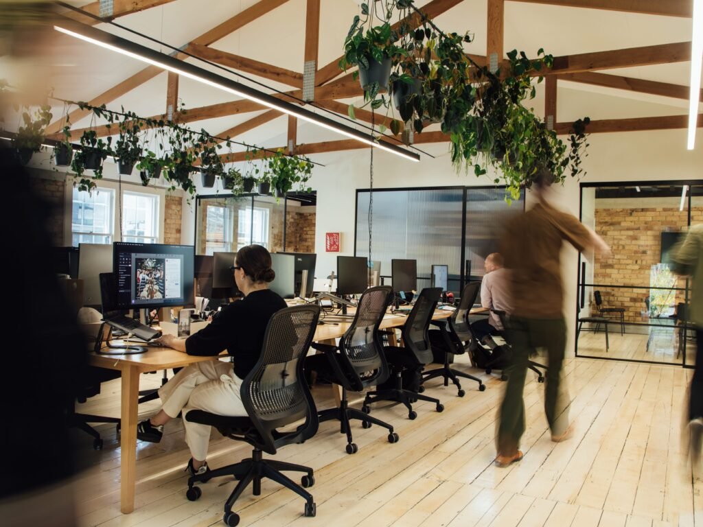 A company built a 'Michelin-star workspace' designed to reduce stress. It has indoor plants, massages, and a custom scent.