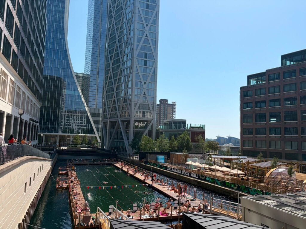 Sun, suits, and Speedos: I asked workers in London's financial district how they're beating Europe's punishing heat wave