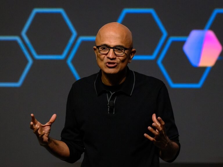 Microsoft's Satya Nadella says every company should build its own AI model