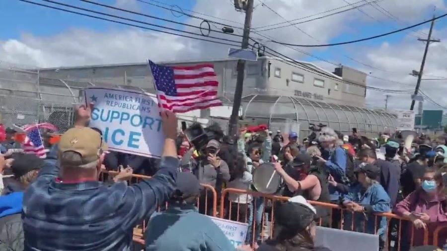 Arrests made after curfew takes effect at ICE detention facility