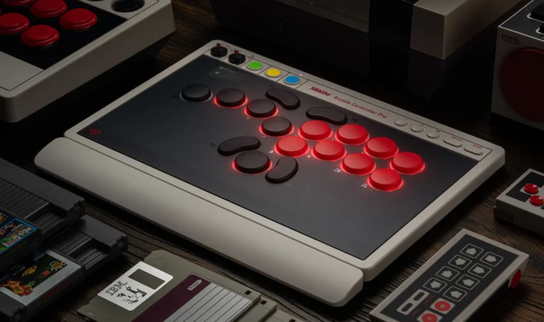 8Bitdo's Arcade Controller Pro is built for "serious fighters"
