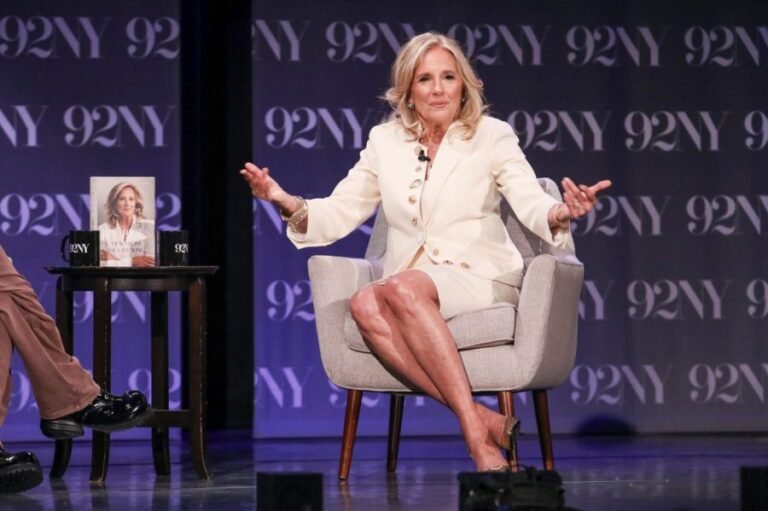 Jill Biden hits back at Democratic critic of her book: 'Say it to my face'