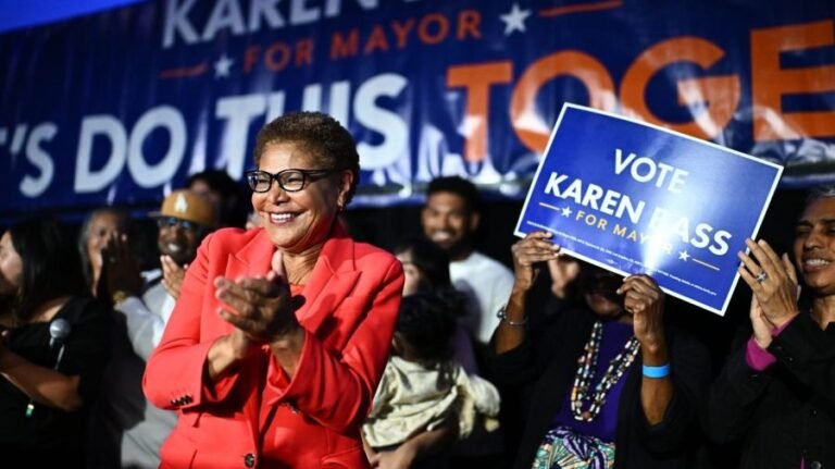 Bass heads to runoff in Los Angeles mayoral race