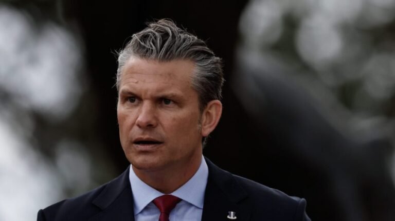 Hegseth in D-Day speech warns Europe being ‘stormed’ by ‘dangerous ideologies’
