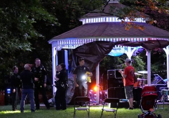 Manhunt underway after at least 12 people were shot near Toledo festival: Police