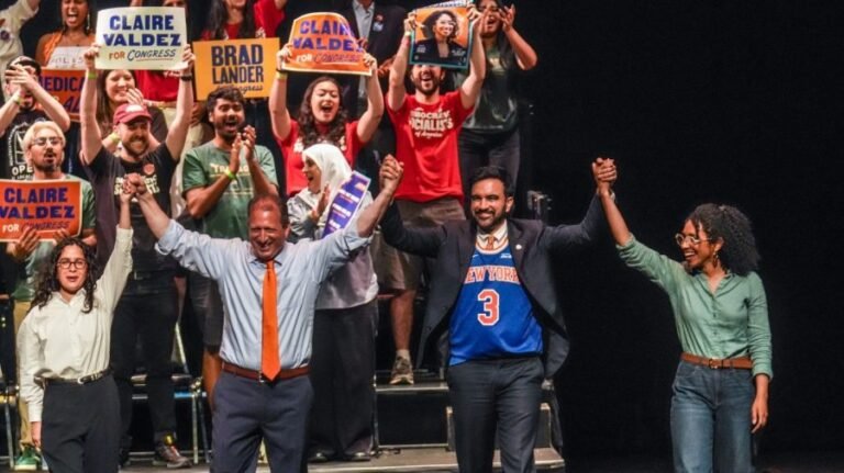 Mamdani rolls up sweeping victories for hard left in New York primaries