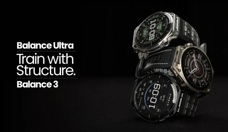 Amazfit Reveals the Balance 3 and Titanium-Made Balance Ultra: Brighter, Bigger, and Tougher