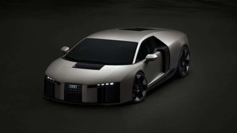 New Audi Nuvolari supercar - pictures
