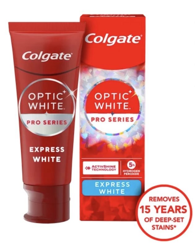 Colgate Optic White Pro Series Express White Toothpaste only $1.96 after Walmart Cash!