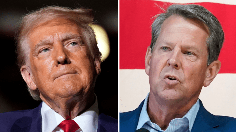 Georgia showdown pits Trump vs Kemp in GOP Senate race