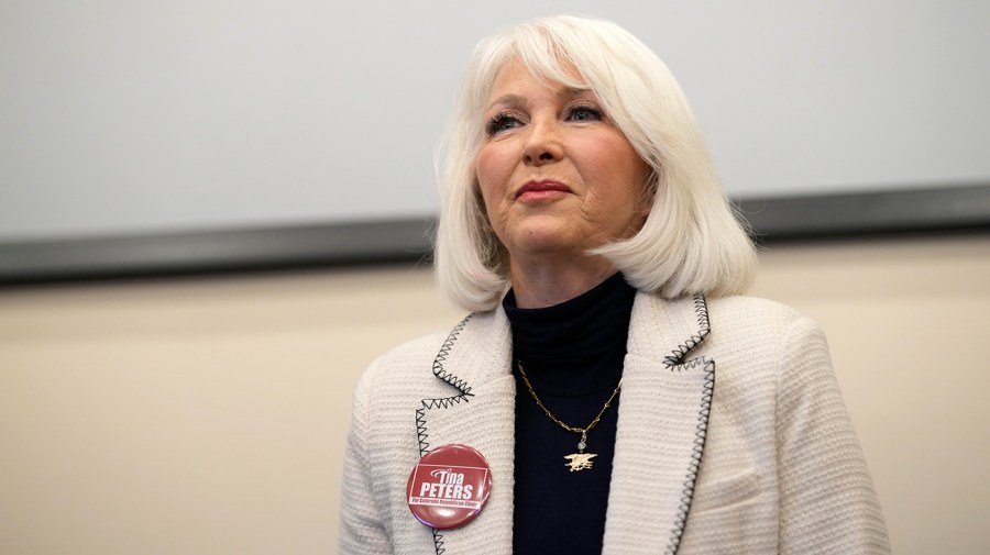 Tina Peters doubles down on debunked election claims hours after release