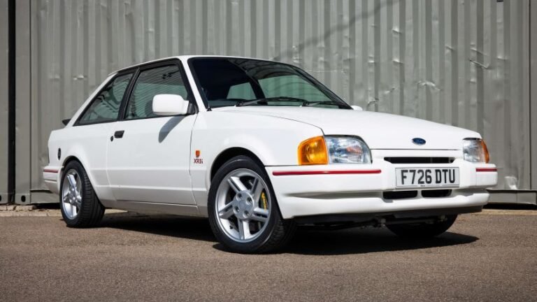 Ford Escort XR3i Tolman Edition - pictures