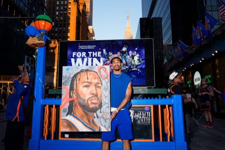 Knicks and Spurs Game Gets an Arts Wager