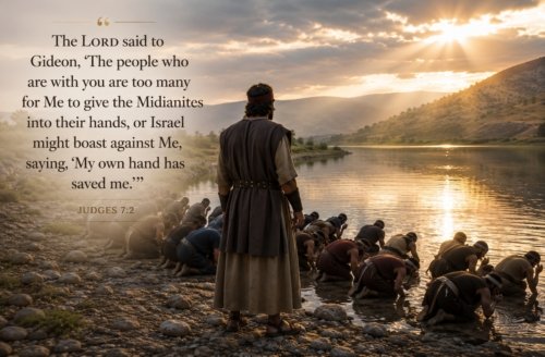 Trust in God’s Strength – Judges 7:2