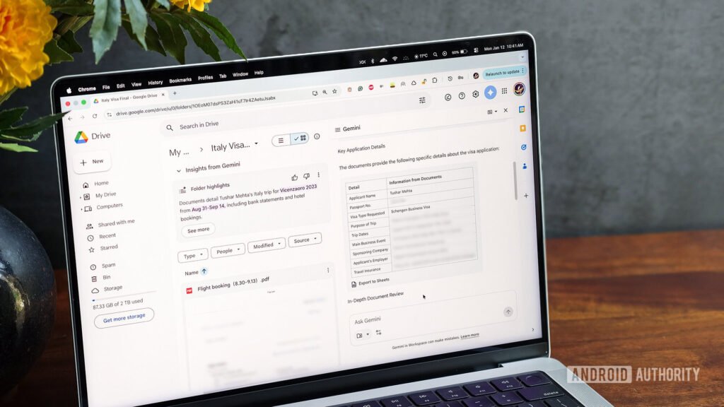 Gemini in Google Drive can now dig through your Gmail for better answers