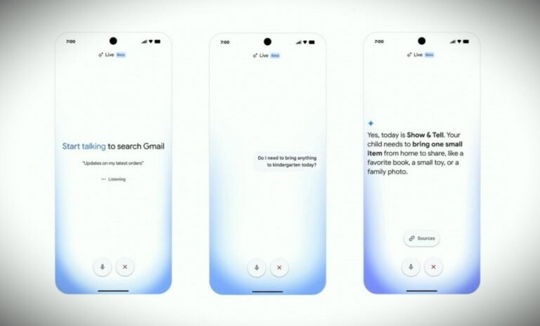Talk to Your Inbox: Google Rolls Out Gmail Live Beta for Android and iOS
