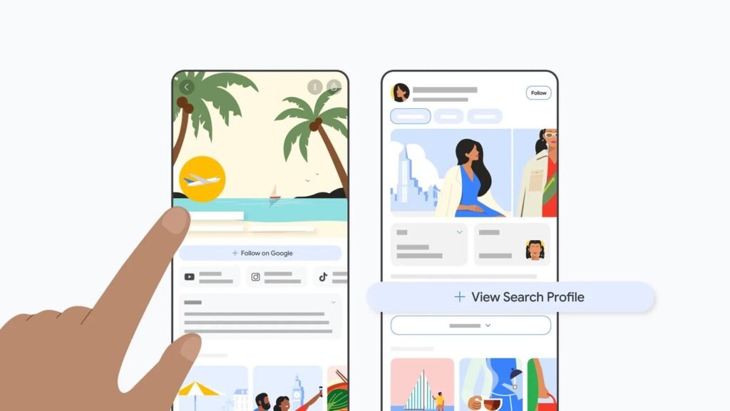 Google's new publisher profiles for Search aim to expand viewership